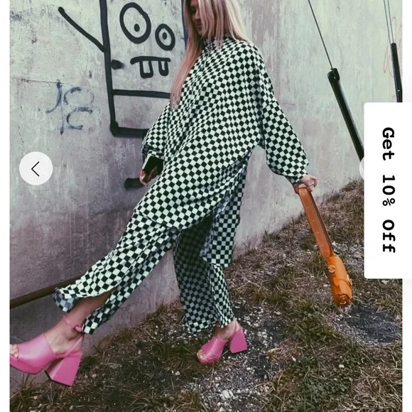 Dressed In Lala Satin Playsuit - Picture 2 of 6